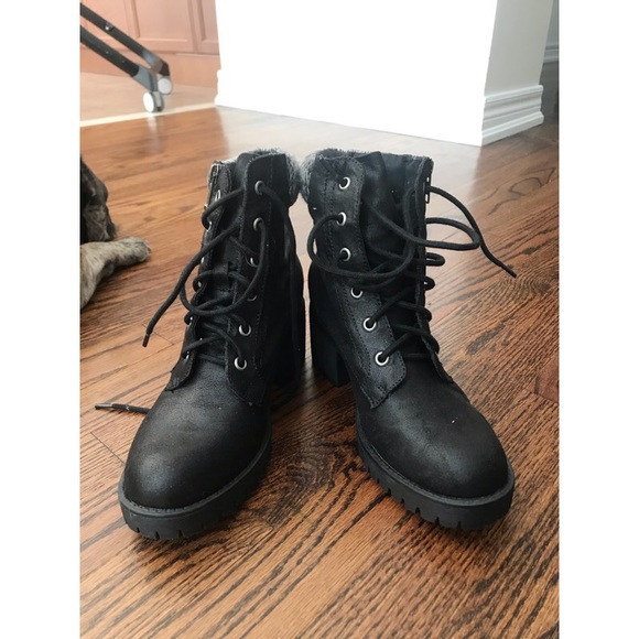 Madden Girl Shoes - NWT- Combat Boots w/ Block Heel